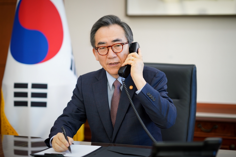 조태열 장관,&nbsp;한미외교장관 통화